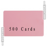 Blank CR80 ID Cards - Pick a Color - @ 500 pieces