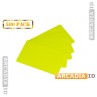 Yellow Cards (Pack of 500)