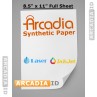 Full Sheet of Arcadia Synthetic Paper