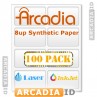 100 x 8-Up Arcadia Paper for Making IDs
