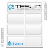 Teslin Synthetic Paper- for Laser Printers - Micro-Perforated 8-up ID Card Inserts - 10 mil - PPG TS1000 | SP_280